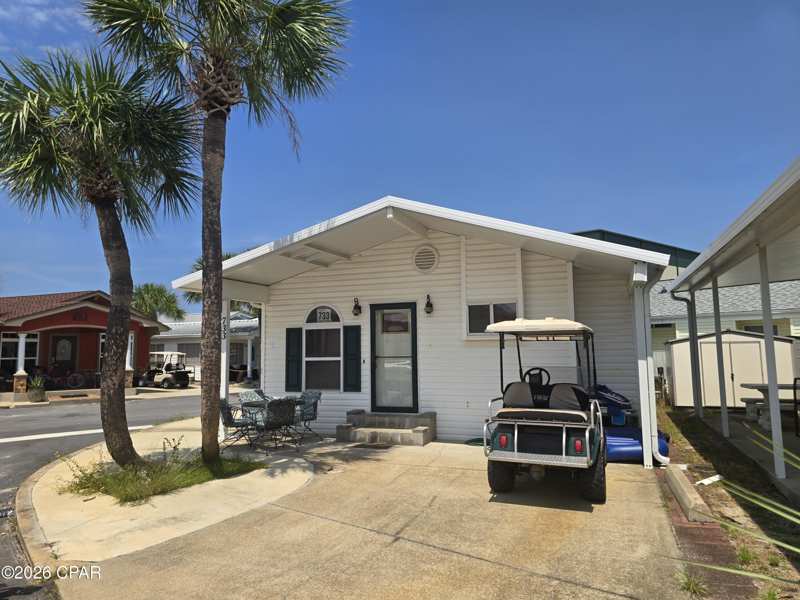 2 bedroom SingleFamilyResidence at 733 Shark Drive, Venture Out, Panama City Beach — photo 1