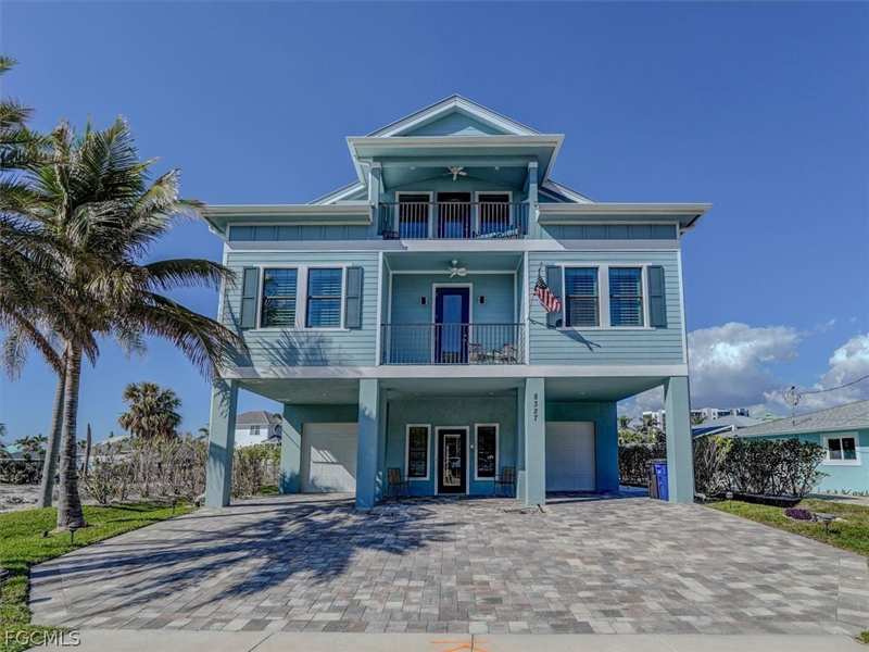 4 bedroom SingleFamilyResidence at 8327 Estero Blvd, Laguna Shores, Fort Myers Beach — photo 1