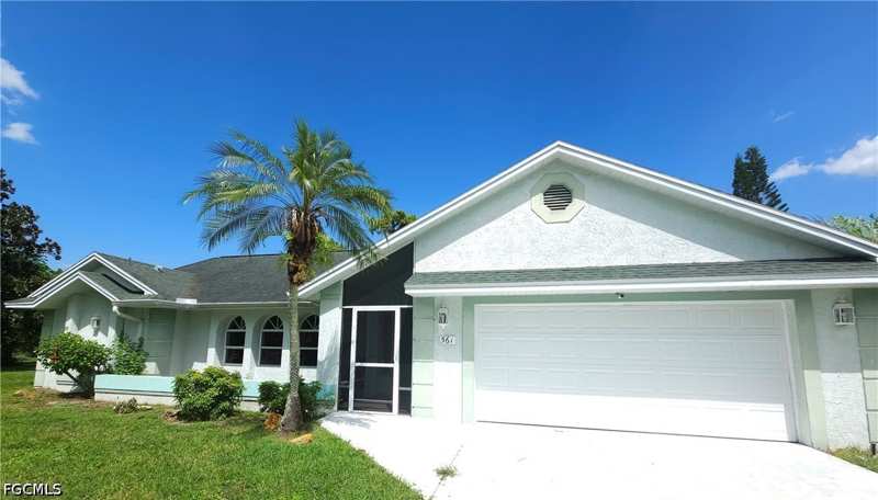 4 bedroom SingleFamilyResidence at 561 Foxcreek Dr, Mirror Lakes, Lehigh Acres — photo 1
