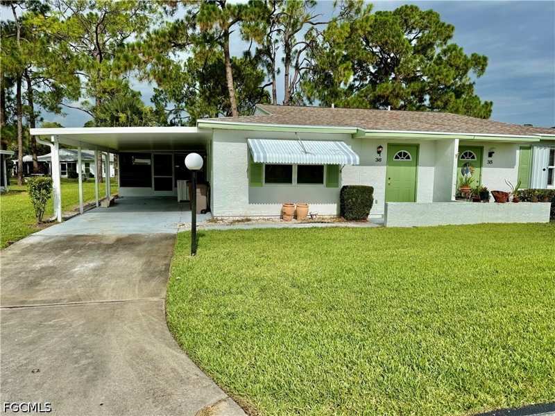 2 bedroom Attached at 36 Heath Aster Ln, Pinewood Condominium, Lehigh Acres — photo 1