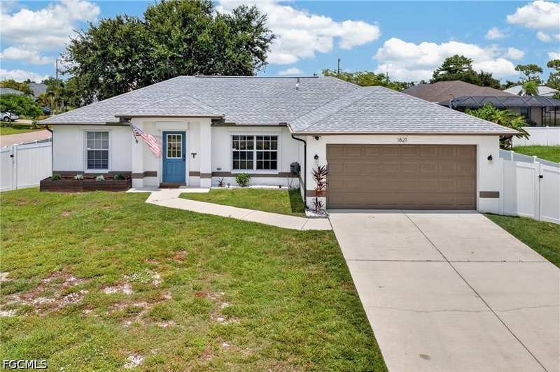 3 bedroom SingleFamilyResidence at 1821 SW 22nd Ter, Cape Coral, Cape Coral — photo 1