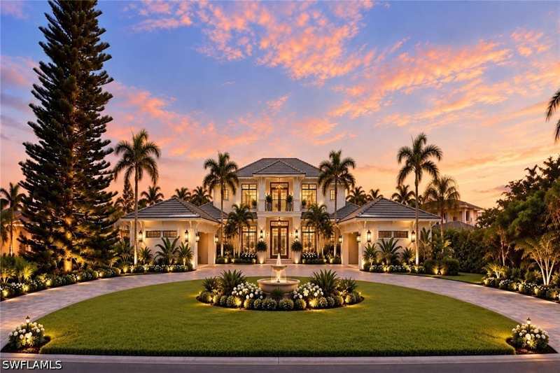 3 bedroom SingleFamilyResidence at 700 Bow Line Dr, Moorings, Naples — photo 1
