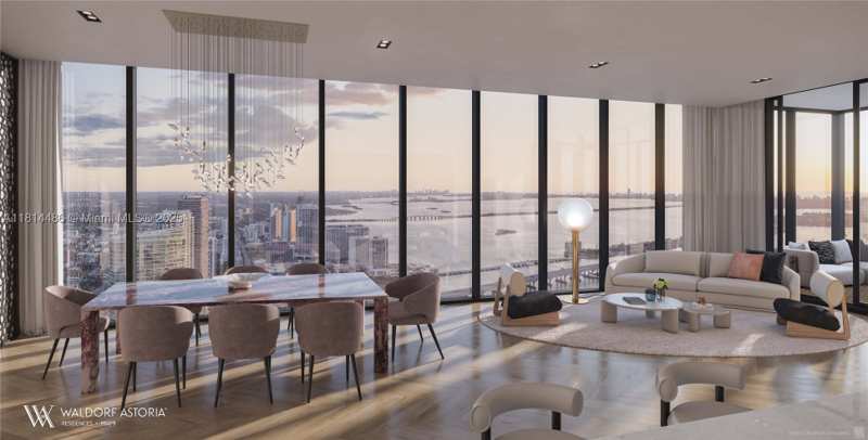 4 bedroom Condominium at 300 N Biscayne Blvd. 8502, Waldorf Astoria Miami, Miami — photo 1