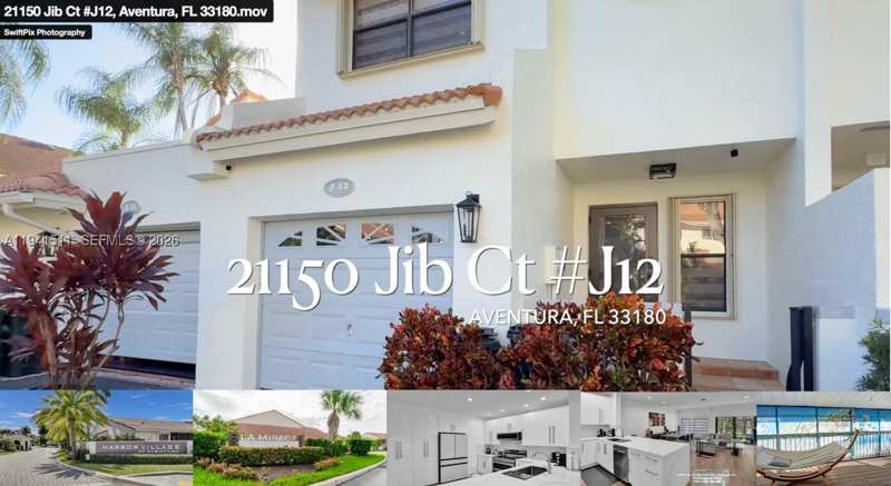 2 bedroom Townhouse at 21150 Jib Ct J12, La Mirage Of Harbor Vilg, Aventura — photo 1