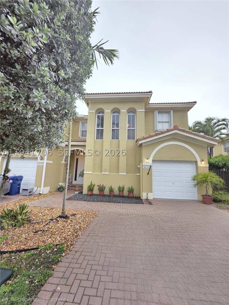 3 bedroom Townhouse at 11702 SW 137th Pl, Century Breeze, Miami — photo 1