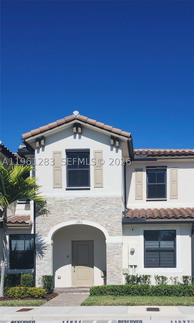 3 bedroom Townhouse at 11831 SW 246th Ter, Silver Palm Residential H, Homestead — photo 1