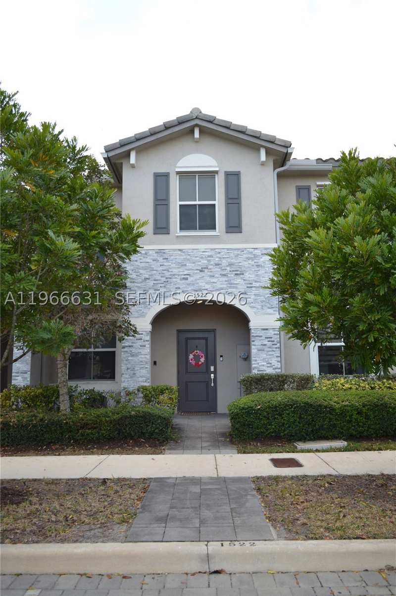 3 bedroom Townhouse at 1522 SE 26th Ter, Keys Gate Residential, Homestead — photo 1