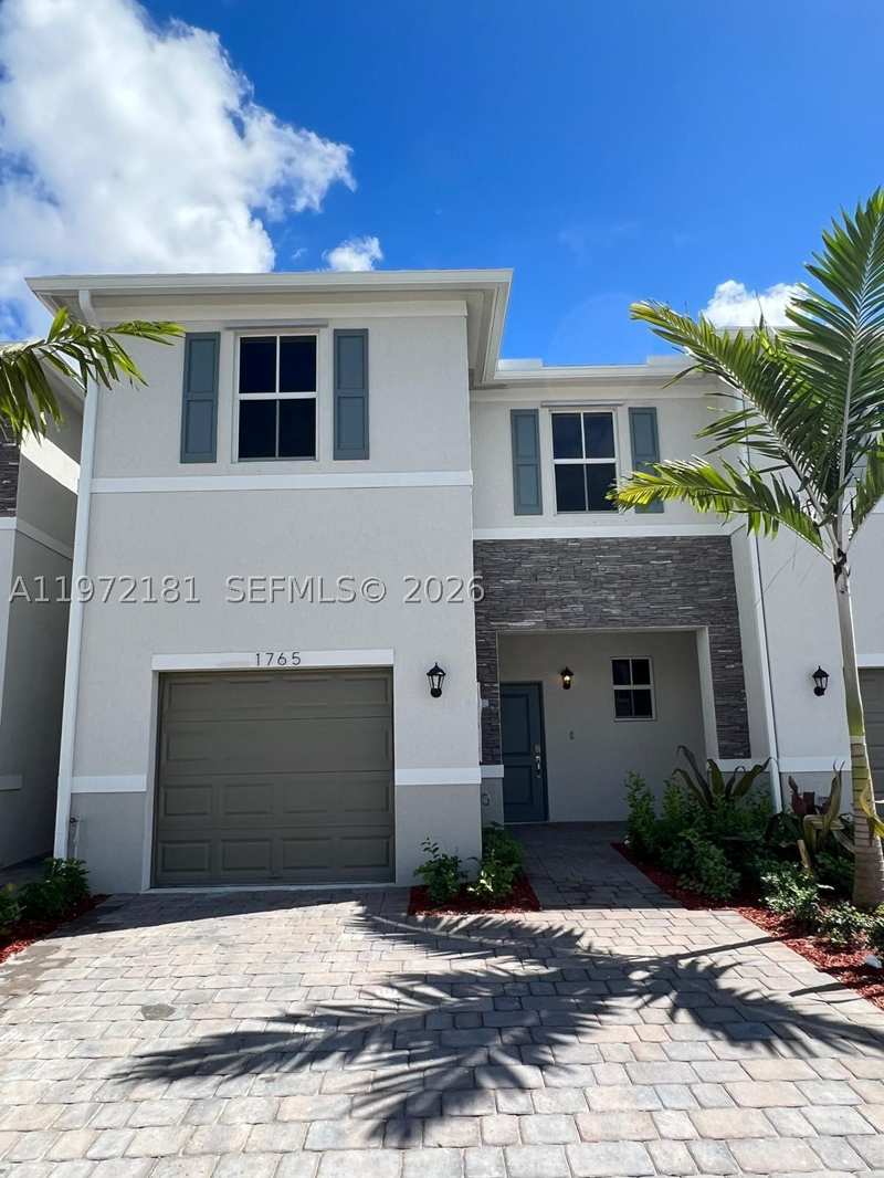 3 bedroom Townhouse at 1765 SE 7th Ter, Cedar At Keys Gate, Homestead — photo 1