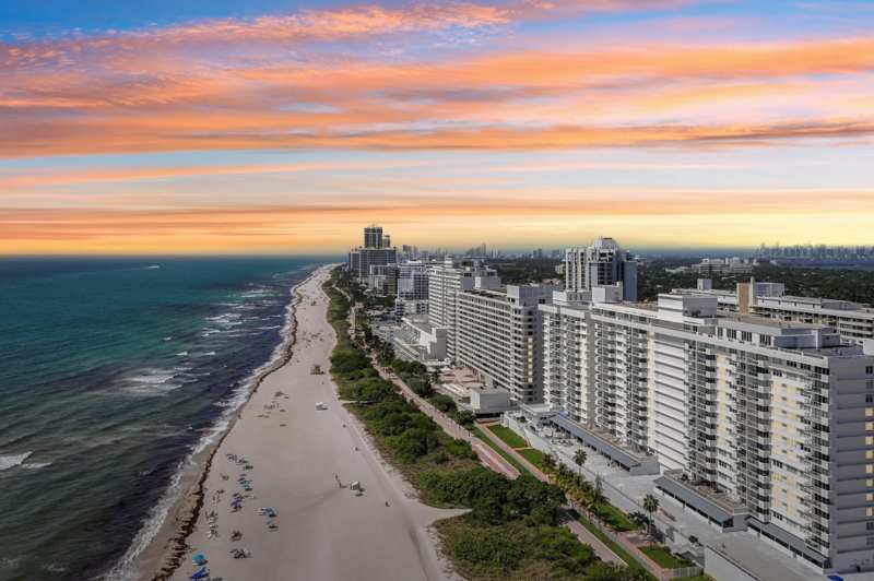 2 bedroom Condominium at 5601 Collins Avenue 1716, The Pavilion, Miami Beach — photo 1