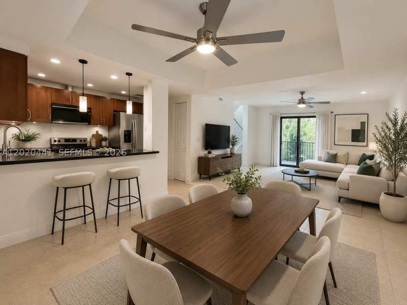 3 bedroom Townhouse at 3204 Bird Ave 104, Grove Villas Condo, Miami — photo 1