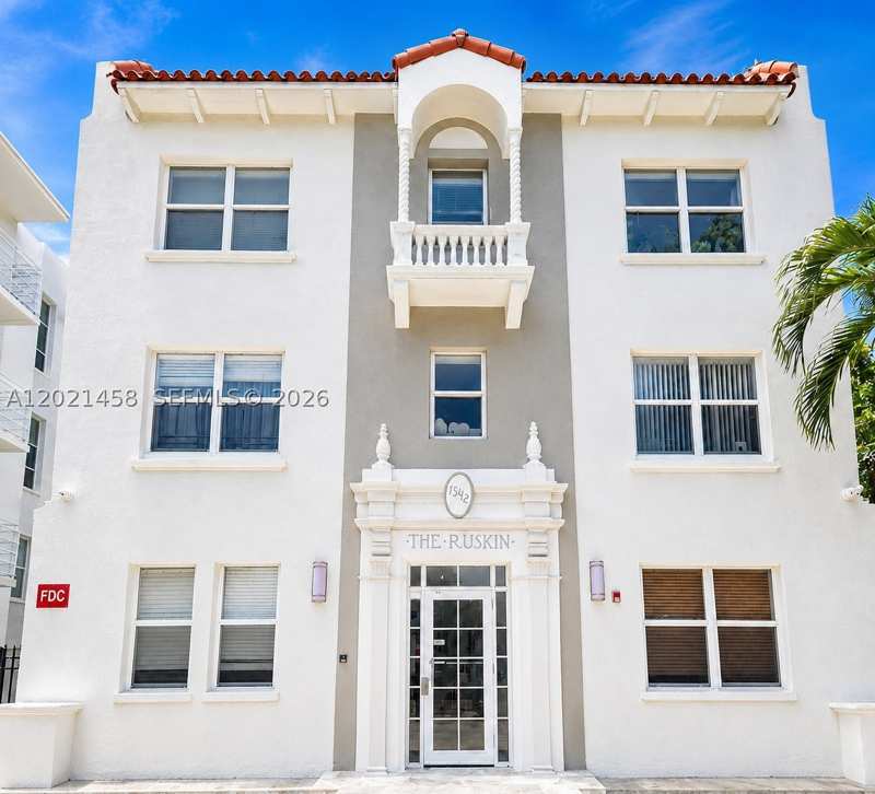 1 bedroom Condominium at 1542 Drexel Ave 105, The Ruskin Condo, Miami Beach — photo 1