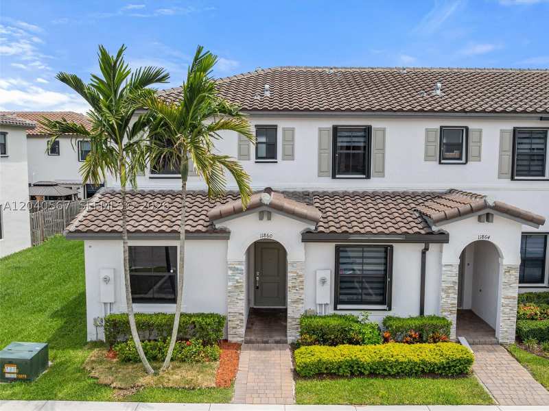 3 bedroom Townhouse at 11860 SW 245th Ter, Silver Palm Residential H, Homestead — photo 1