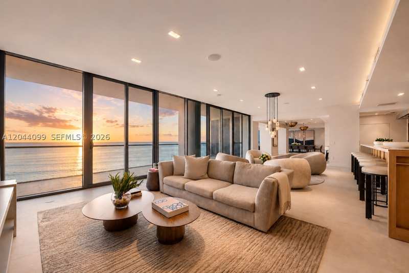 6 bedroom Condominium at 5959 Collins Ave 1804/1805, The Residences At The Bat, Miami Beach — photo 1