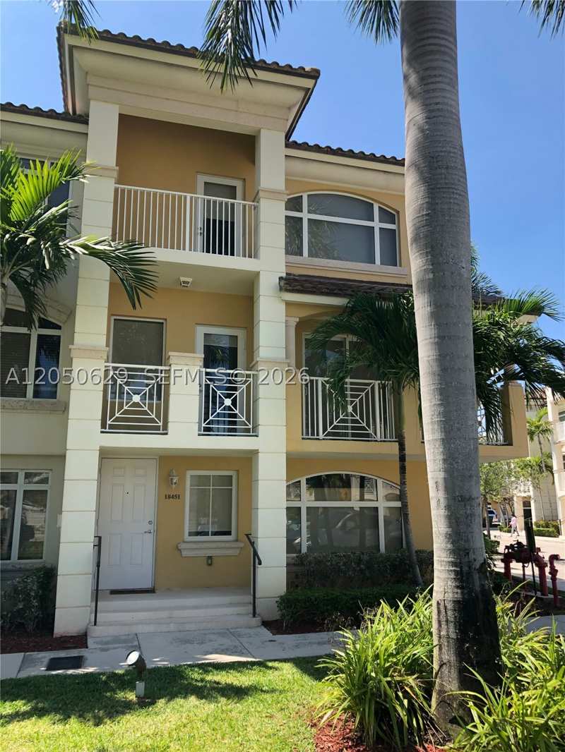3 bedroom Townhouse at 18451 NE 27th Pl, Merco At Aventura, Aventura — photo 1