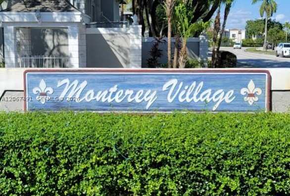 2 bedroom Condominium at 422 NE 210th Cir Ter 105-1, Monterey Village-Two Cond, Miami — photo 1