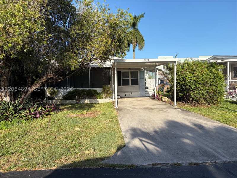 2 bedroom MobileHome at 35303 SW 180th Ave Lot 333, Gateway West Condo, Homestead — photo 1