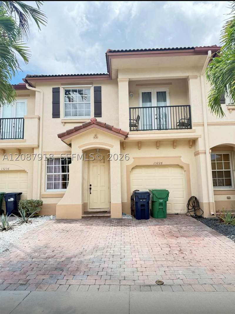 3 bedroom Townhouse at 13226 SW 128th Psge, Courts At Tuscany, Miami — photo 1
