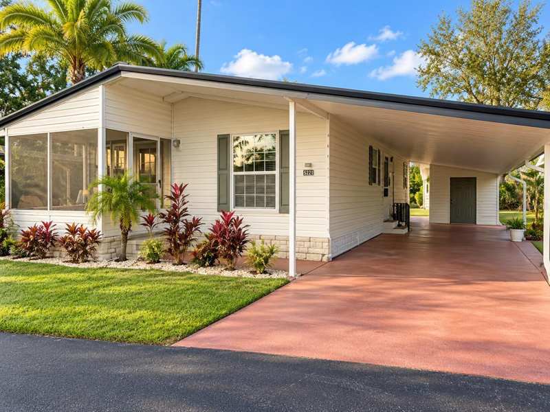 2 bedroom Mobile Home at 5221 Poinciana Circle, Colony Cove Mhp Co-Op, New Port Richey — photo 1