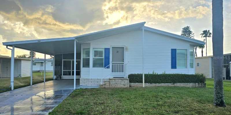 2 bedroom Manufactured Home at 31 Revere Way #23, Lake Tarpon Mobile Home Village, Palm Harbor — photo 1