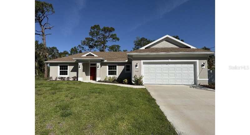 3 bedroom Single Family Residence at 3467 Inverness Street, Port Charlotte Sub 12, North Port — photo 1