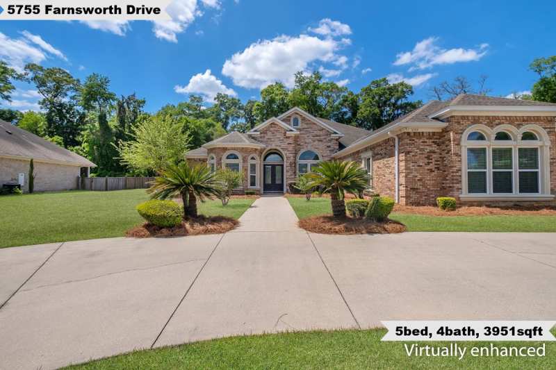 5 bedroom Detached at 5755 Farnsworth Drive, Bull Run, Tallahassee — photo 1