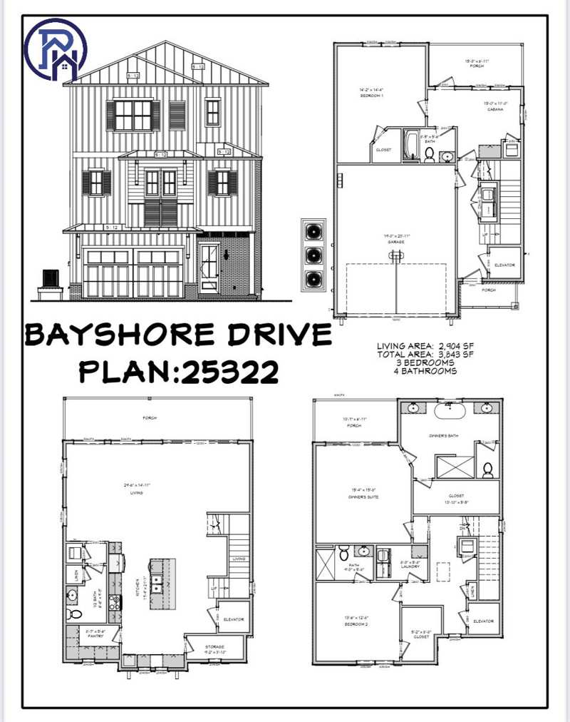 3 bedroom Detached Single Family at Tbd Bayshore Drive, Niceville, Niceville — photo 1