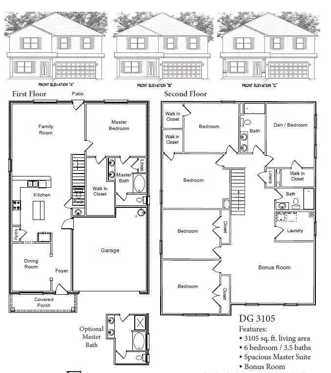 6 bedroom Detached Single Family at 2436 Aleia Lane, Brookwood, Crestview — photo 1