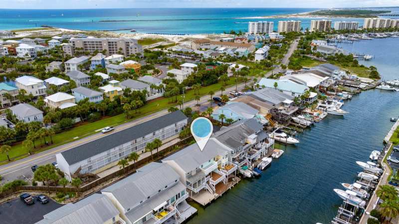 3 bedroom Townhouse at 445 Gulf Shore Drive #6, Canal Place Ph 1, Destin — photo 1