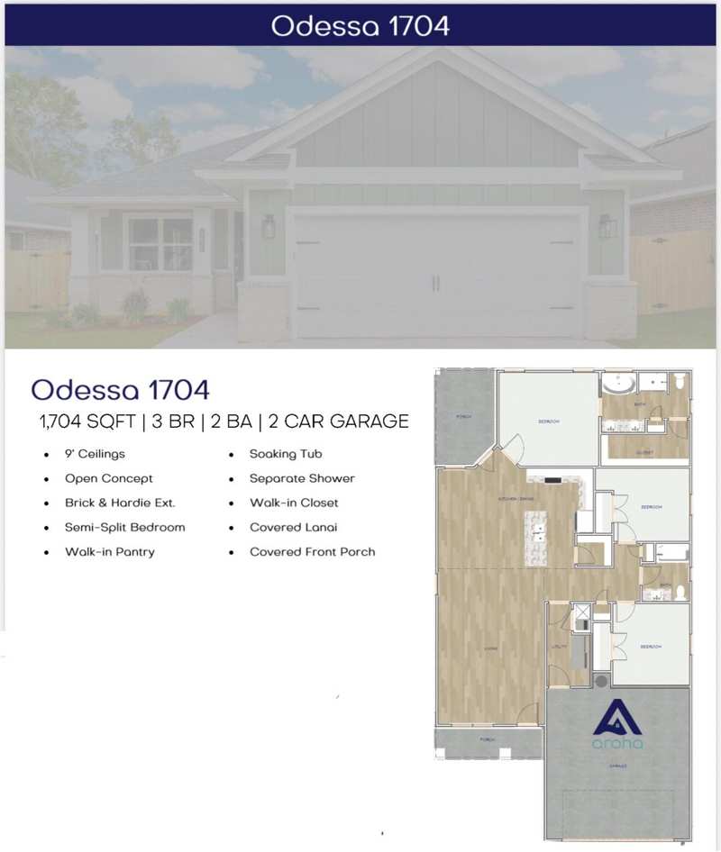 3 bedroom Detached Single Family at 738 Edge Street, Fort Walton Beach, Fort Walton Beach — photo 1
