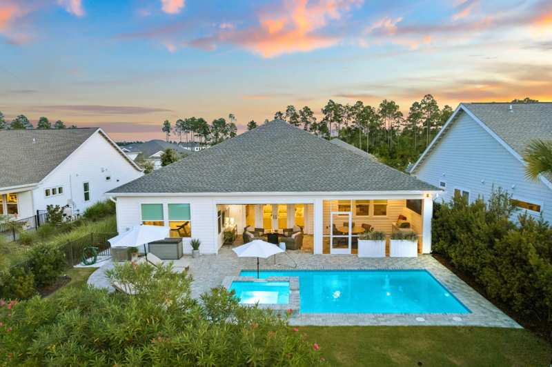 3 bedroom Detached Single Family at 40 Tamoka Court, Naturewalk at Watersound Origins, Inlet Beach — photo 1