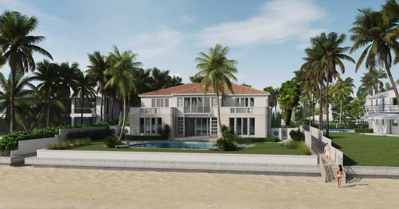 5 bedroom Single Family Residence at 7 Ocean Lane, Ocean Lane In, Palm Beach — photo 1