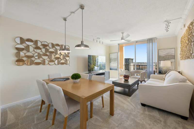 1 bedroom Condominium at 651 Okeechobee Boulevard #1107, Tower Condo At Cityplace, West Palm Beach — photo 1