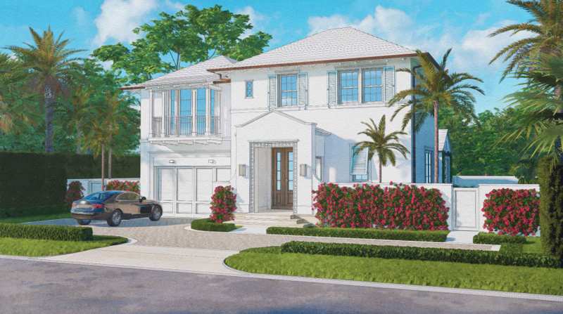 4 bedroom Single Family Residence at 206 Caribbean Road, Boca Ratone Colet, Palm Beach — photo 1