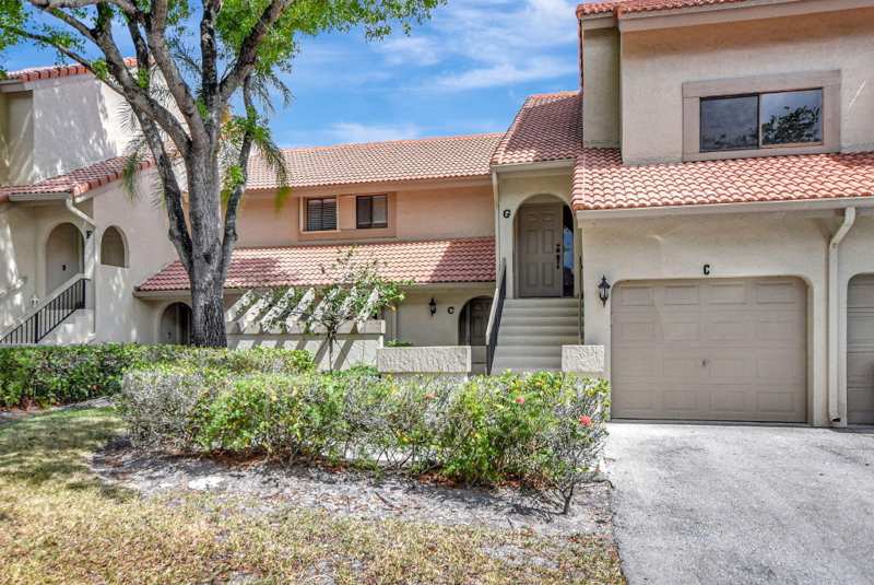2 bedroom Condominium at 5640 Coach House Circle #C, Coach Houses Of Town Place Condo, Boca Raton — photo 1
