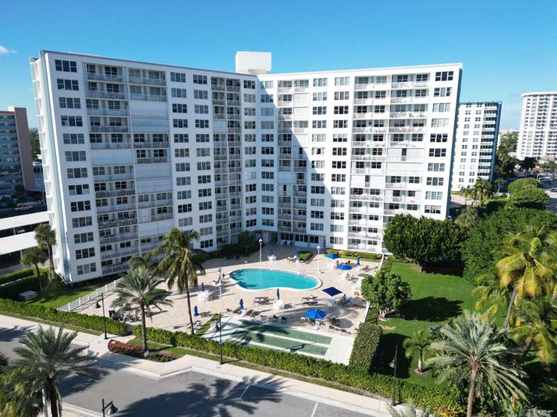 2 bedroom Condominium at 201 N Ocean Boulevard #203, Granada House Condominium, Pompano Beach — photo 1