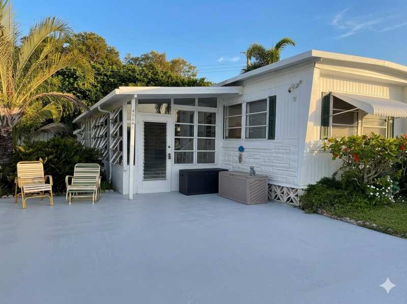 1 bedroom Mobile Home at 4084 Bougainvillea Road, Northern Pines Mobile Home Park 3, Boynton Beach — photo 1