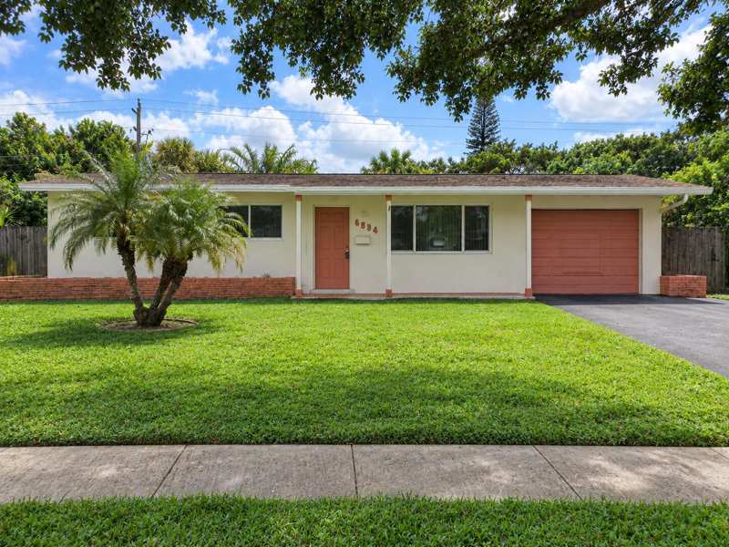 3 bedroom Single Family Residence at 6884 NW 12th Street, Plantation Sunrise Heights 3rd, Plantation — photo 1