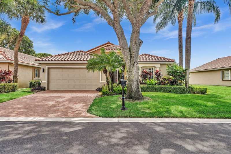 3 bedroom Single Family Residence at 13818 Via Nidia, Villa Borghese, Delray Beach — photo 1