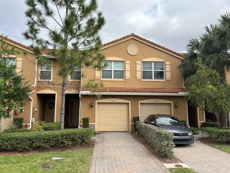 3 bedroom Townhouse at 5815 Monterra Club Drive, Colony Reserve At Lake Worth, Lake Worth — photo 1