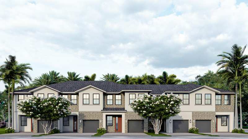 4 bedroom Townhouse at 7219 SW 46 Street, Spykes Grove, Davie — photo 1