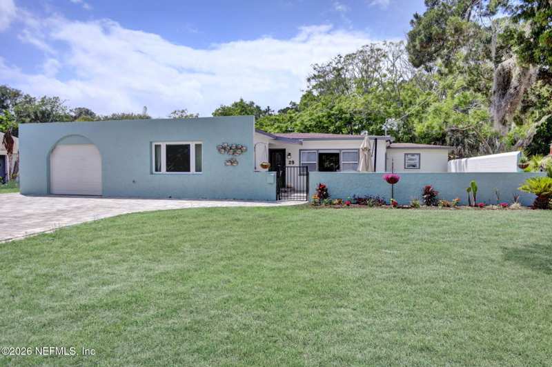 4 bedroom Single Family Residence at 25 Coquina Avenue, Davis Shores, St. Augustine — photo 1