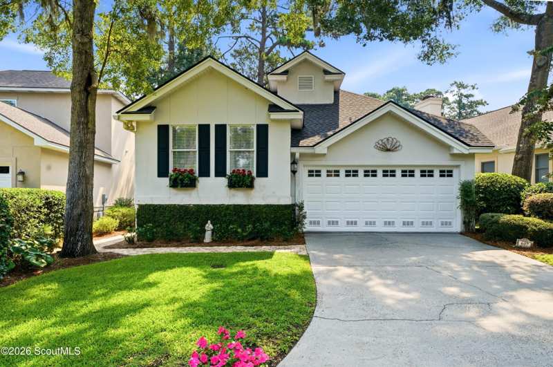3 bedroom Single Family Residence at 607 Bellemeade, Hampton Plantation, St. Simons Island — photo 1
