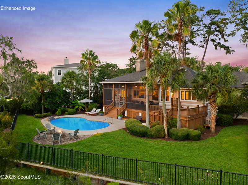 4 bedroom Single Family Residence at 127 Rice Mill, Hampton Plantation, St. Simons Island — photo 1