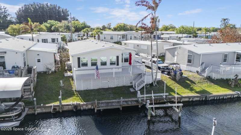 2 bedroom Manufactured Home at 2966 Indian River Drive, Palm Bay Estates Mobile Home Park Co/Op of Tropic, Palm Bay — photo 1