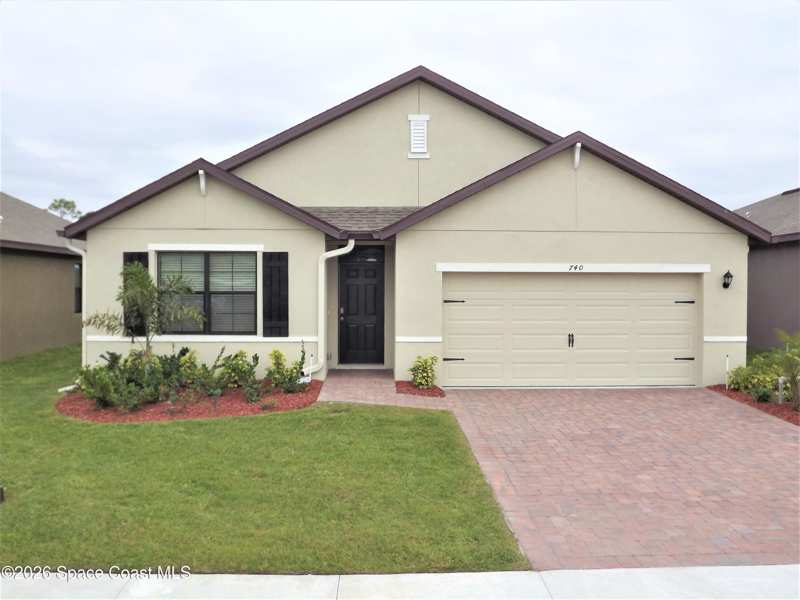 4 bedroom Single Family Residence at 740 Acadia Court, Preserves at Stonebriar, Palm Bay — photo 1