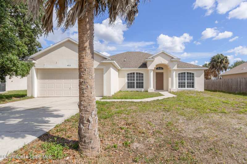 4 bedroom Single Family Residence at 483 Freeman Road, Port Malabar Unit 13, Palm Bay — photo 1