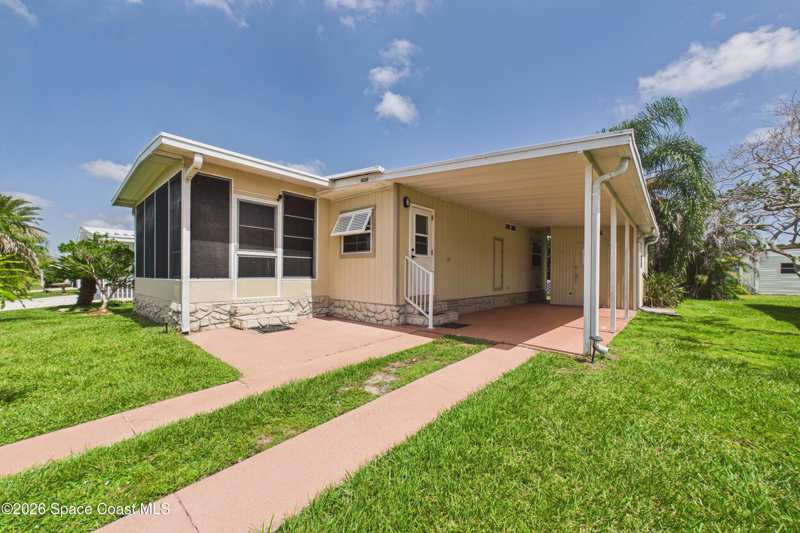 2 bedroom Manufactured Home at 1020 Royal Palm Drive, Barefoot Bay Unit 2 Part 10, Barefoot Bay — photo 1