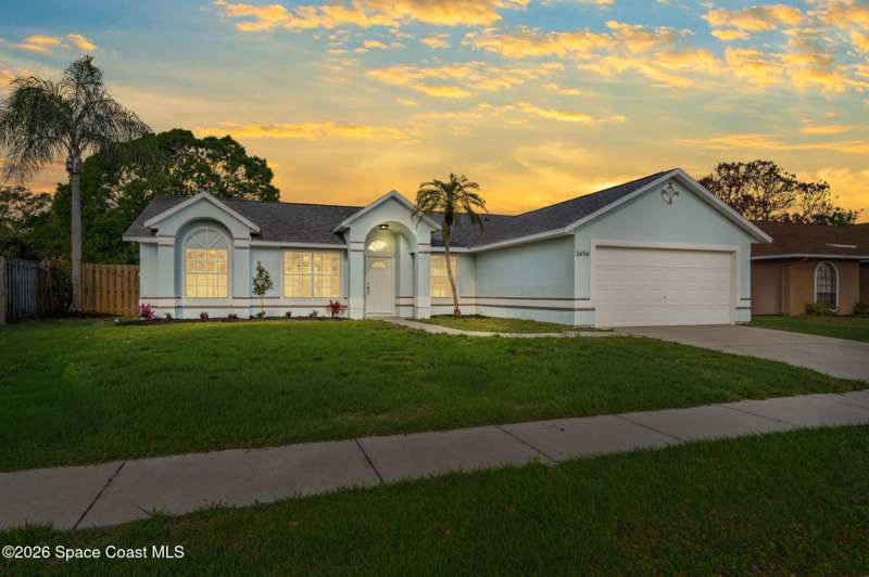 3 bedroom Single Family Residence at 3454 Floral Palm Boulevard, Bel Aire Palms, Melbourne — photo 1