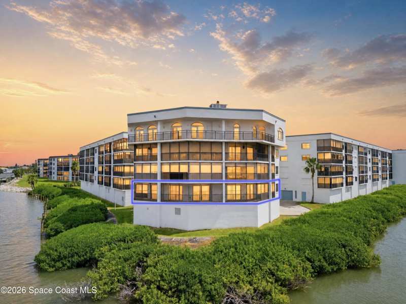 3 bedroom Condominium at 3605 S Banana River Boulevard #B201, Rock Pointe Condo Ph I, Cocoa Beach — photo 1
