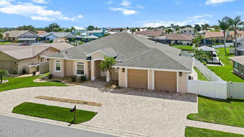4 bedroom Single Family Residence at 215 Cordoba Court, Villa De Palmas Unit 1, Merritt Island — photo 1